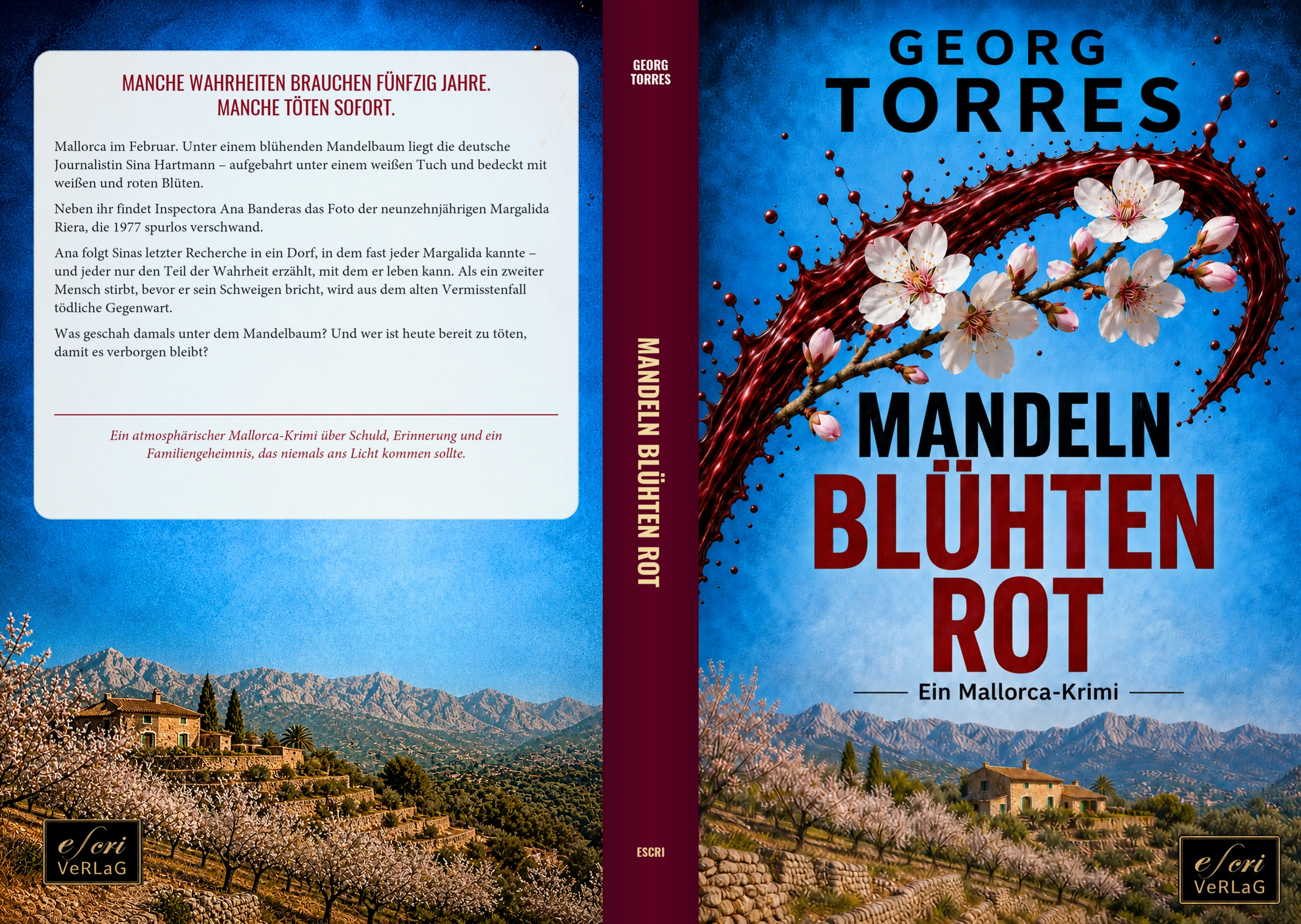 Cover von Mandeln blühten rot – Georg Torres