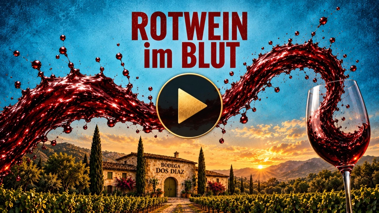 Rotwein im Blut – Werbefilm starten